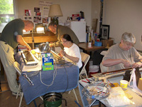 Carl Steve Halie Barbara